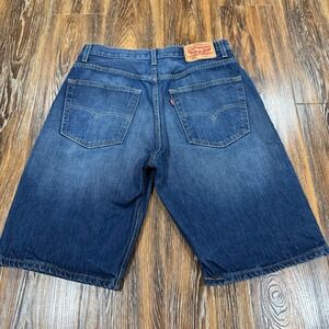 Vintage LEVI'S 569 Men's Denim Jean Shorts Jorts Size 32 Y2K